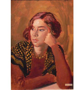 Portrait of Poppet the Artists Daughter
