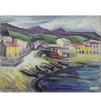 Fishermen's Village In Corsica