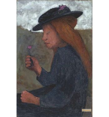 Girl With Black Hat