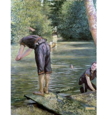 Bathers On The Banks Of The Yerres 1878