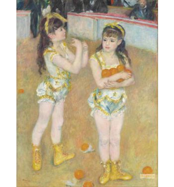 Acrobats At The Cirque Fernando (Francisca And Angelina Wartenberg)