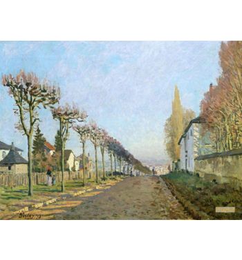 Rue De La Machine Louveciennes 1873