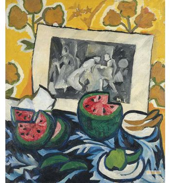 Still Life With Watermelons