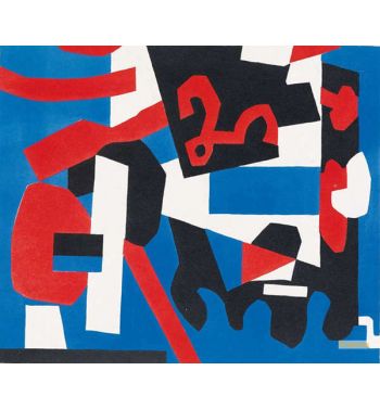 Detail Study For Cliche, 1957