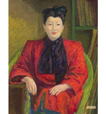 Charlotte In Red Coat 1951 Jpeg
