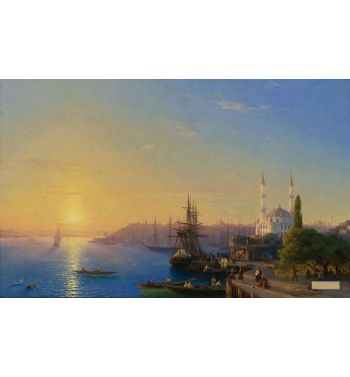 View Of Constantinople And The Bosphorus