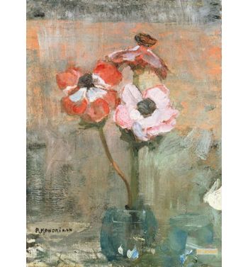 Anemones In A Vase, c1908 09
