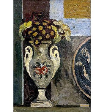 Still Life, Polyanthus In Vase