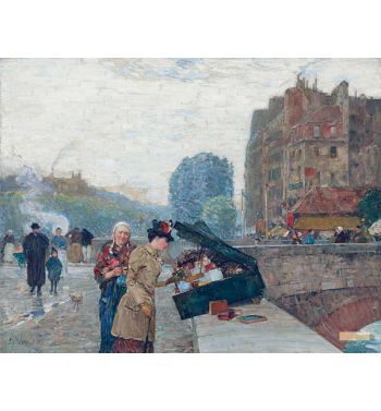The Quay Of St. Michel 1888