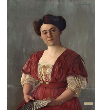 Portrait Of Mrs Haasen