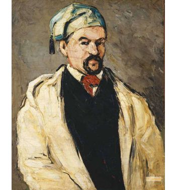 Portrait Of A Man In A Blue Cap Uncle Dominique 