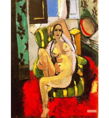 Odalisque With A Tambourine