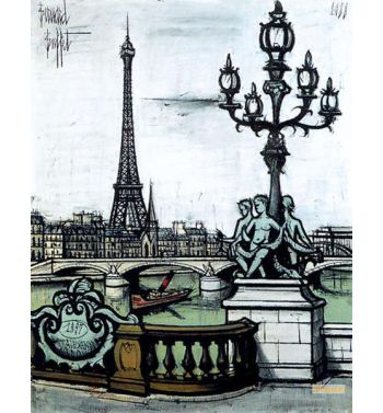 Le Pont Alexandre Iii Et La Tour Eiffel
