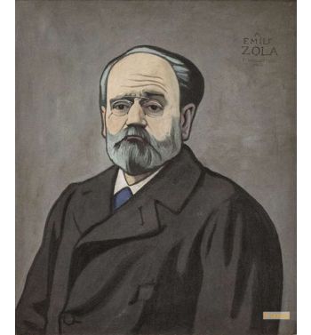 Portrait Of Emile Zola