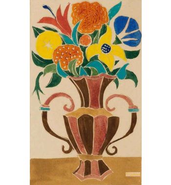 Bouquet Of Flowers In A Vase, 1945