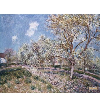 Spring At Veneux 1880