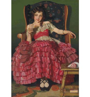 Girl in Spanish Costume