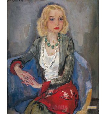 Portrait Of Karin Leyden, 1931