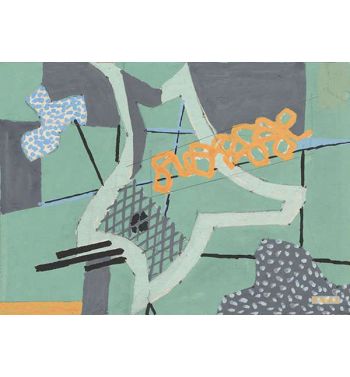 Study For Flying Carpet 1942