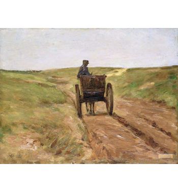 Cart In Katwijk 1889