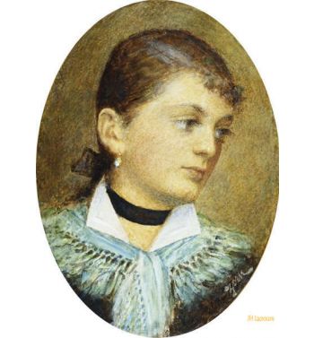 Portrait Of Augusta Holzer 1879