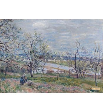 Spring At Veneux Nadon 1882