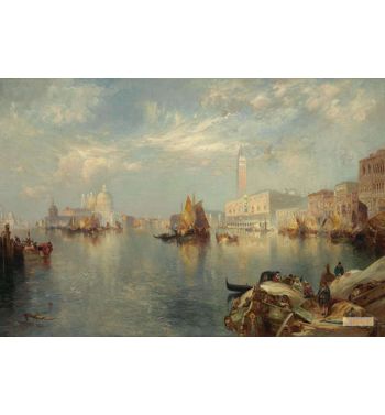 Venice, The Grand Canal With The Doge's Palace, 1889