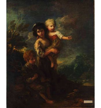 Cottage Children The Wood Gatherers 