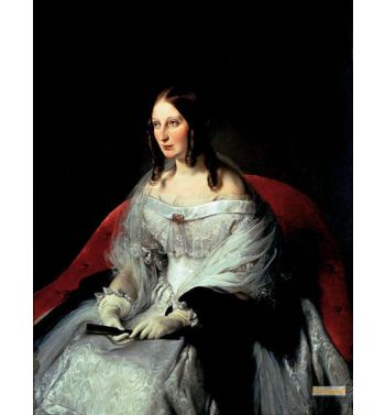 Portrait Of Sarah Louise Strachan 1818 1881
