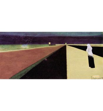 Woman On The Dam, 1909