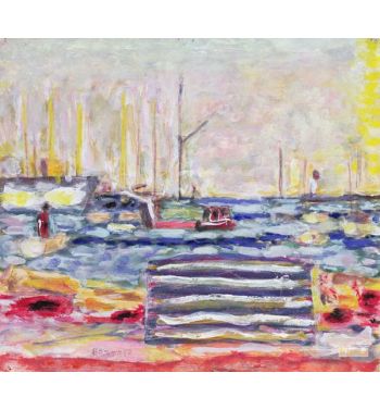A Port In Normandy, c1930