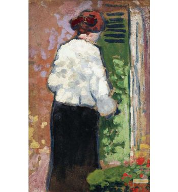 Woman With White Bodice