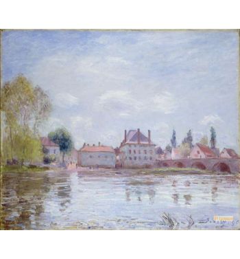 The Bridge At Moret Sur Loing 1890