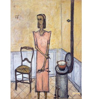 Femme Au Poêle