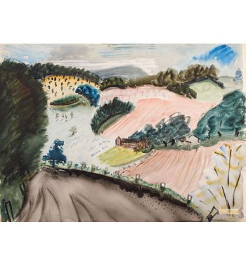 Untitled, Small Farm, 1937