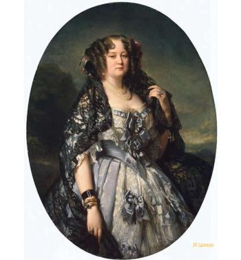 Portrait Of Princess Sophia Radziwill 1864