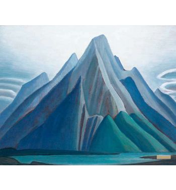 Mountain on the Athabasca River