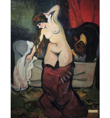 Jeune Fille Au Bain