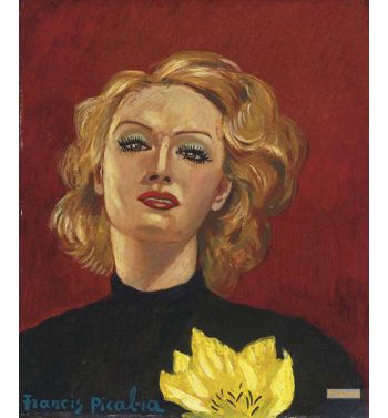 Femme a Fleur Jaune