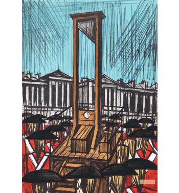La Guillotine, Planche De L’Album La Révolution Francaise
