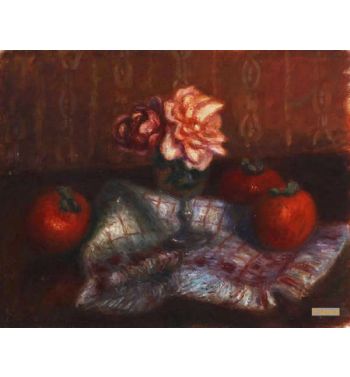 Roses And Persimmons