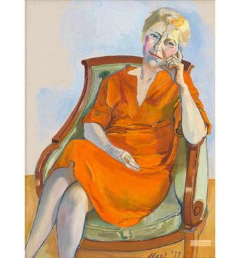 Portrait Of Virginia Wheelwright, 1977