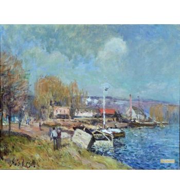 The Seine At Port Marly 1877