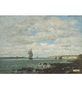 Coast Of Brittany 1870