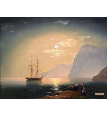 Boat In Moonlight 1868