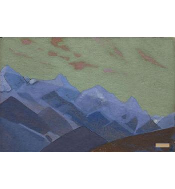 Mountain Range, Approach To Everest, 1936