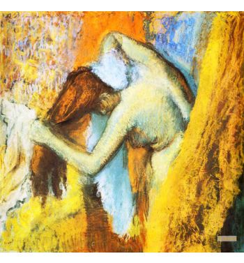 Woman Drying Herself
