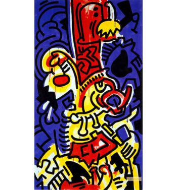 Red Yellow Blue No 10 1987