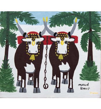 Pair Of Oxen 1