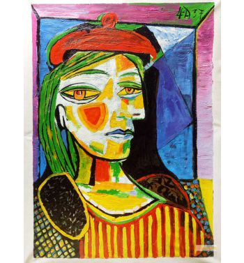 Woman With Red Beret